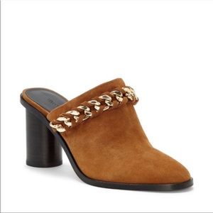 Rebecca Minkoff Galiyah Chain Linked Mule Slides Shoes NEW